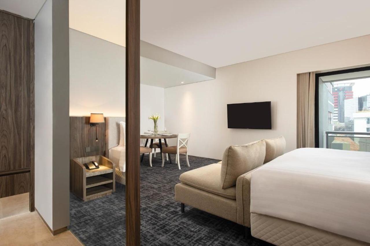 Oakwood Suites Kuningan Jakarta Exteriér fotografie